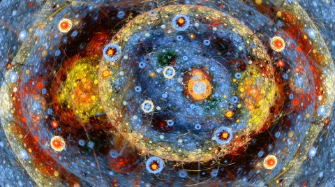 Particle abckground Stock Footage 786877