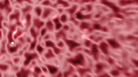 Particle abstract background in vibrant red and white. Stock Footage 306993883