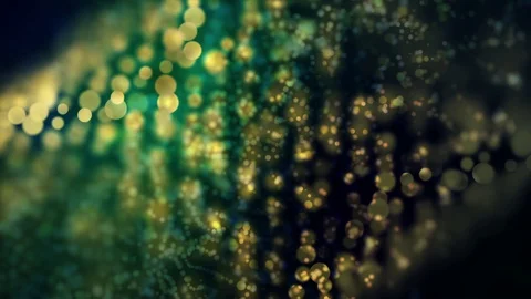 Particle abstract lights animation Stock Footage 91022296