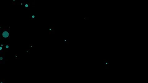 Particle animation 4k background footege Stock Footage 320570865
