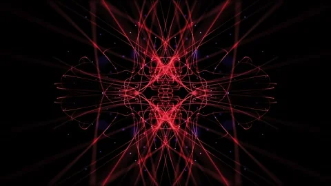 Particle Animation. Abstract Particles Motion. Flowing Particles. Light Particle Stock Footage 342532653