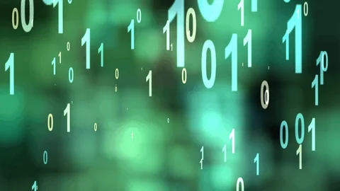 Particle Animation of Digitalization Stock Footage 104716268