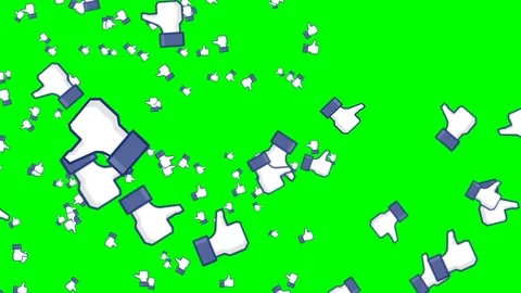 Like particle animation Stock Footage 117095172