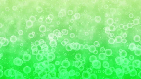 Particle animation green Video stock 135946984