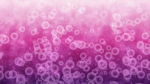 Particle animation purple Video stock 135947363