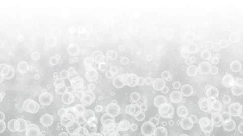 Particle animation silver Video stock 135947333