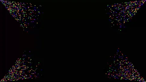 Particle animation, square broadcast, HD quality, 29.97 frames per second, color Stock Footage 321017381