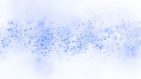 Particle animation under the microscope. Stock Footage 133943956