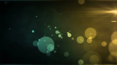 Particle Array Amber Blue Stock Footage 26053464