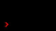 Particle Arrow Lower Third Stock After Effects