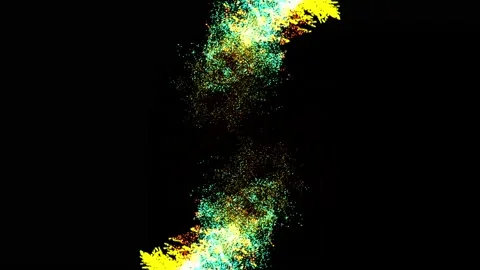 Particle Background Animation Video stock 244571392