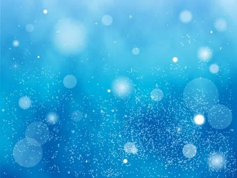 Particle background blue Stock Illustration