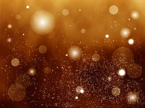 Particle background brown Stock Illustration