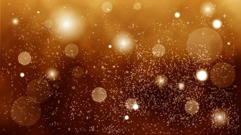 Particle background brown Stock Illustration