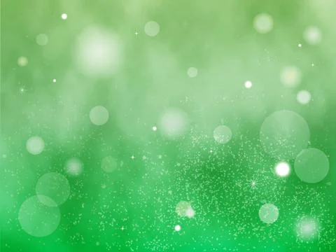 Particle background green Stock Illustration
