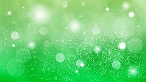 Particle background green Stock Illustration