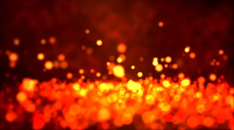 Particle Background - Loop Fiery Stock Footage 34959042