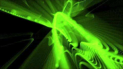 Particle background of microworld or space with bokeh and light effects Stock Footage 337758518