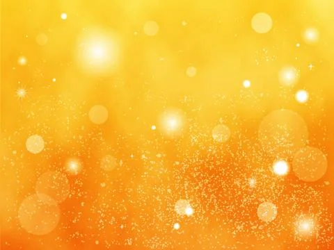 Particle background orange Stock Illustration