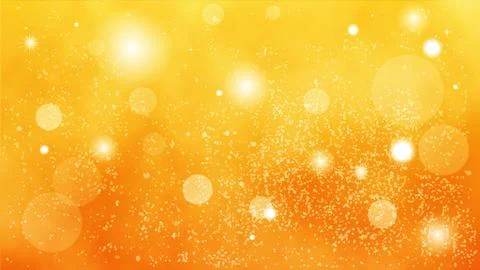Particle background orange Stock Illustration