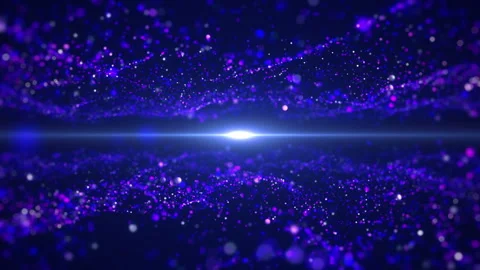 Particle background with particle light glittering, elegance and luxury sty.. Stock Footage 237190586