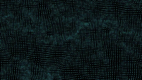 Particle Behavior in Magnetic Field Stock Footage 251649740
