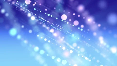 Particle blue abstract animation Stock Footage 91022299
