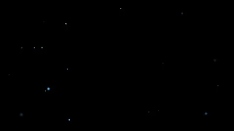 Particle blue bokeh Stock Footage 78402237