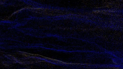 Particle Blue Stock Footage 255998375