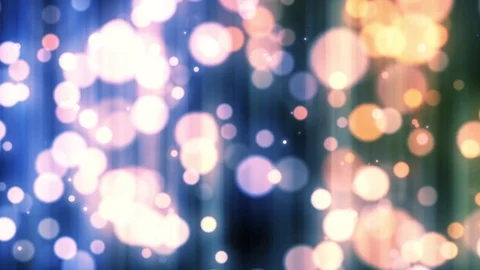 Particle bokeh background dots Stock Footage 91022310