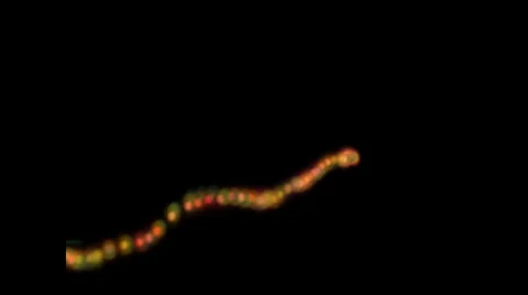 Particle circles Stockbeeldmateriaal 1641372