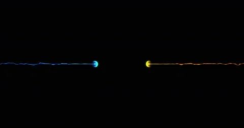 Particle collision Vidéo 133530324