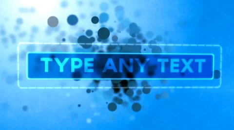 Particle Color Titles 库存 After Effects