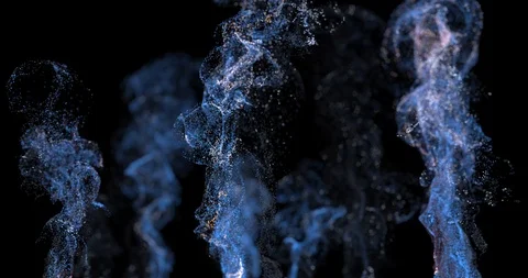 Particle Convection Video stock 105724555