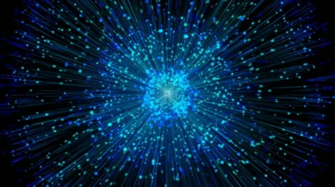 Particle Core Stock Footage 12760535