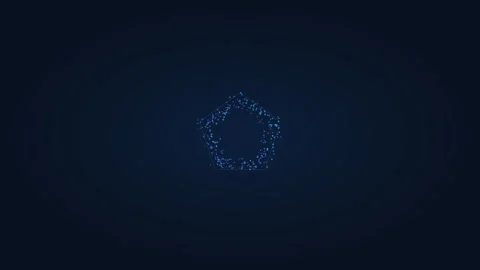 Particle Crystallization Loop 4K 動画素材 335456957