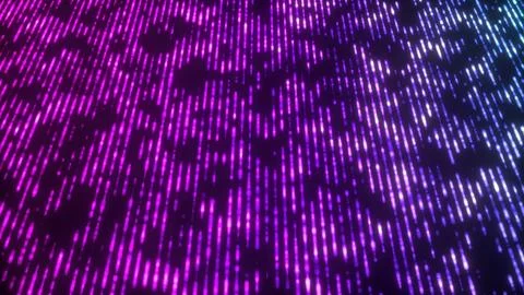 Particle data stream Stock Illustration