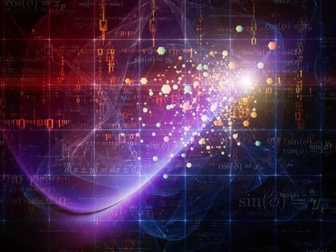 Particle Design Stock Illustration