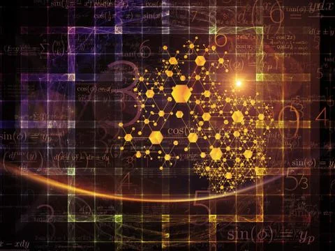 Particle Design Stock Illustration