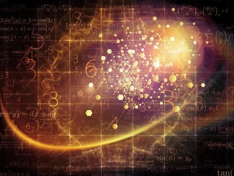 Particle Design Stockillustratie