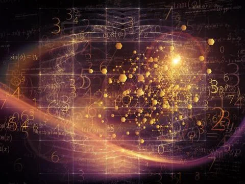 Particle Design Stock Illustration