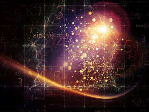 Particle Design Stock Illustration