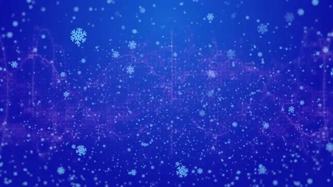 Particle dots drifting downward starting snowflakes falling waveform pulsing Stock Footage 318936451