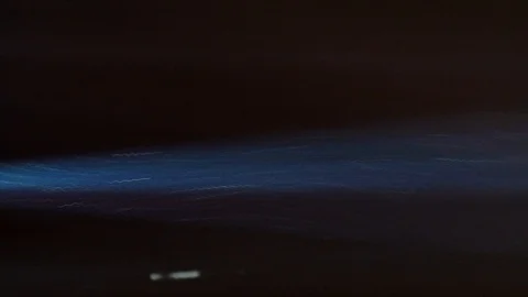 Particle Of Dust Projector Lens On The Dark Background -  Real Particles Video stock 88091956
