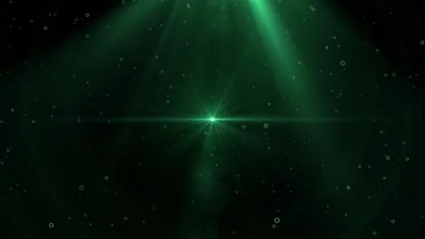 Particle Effects Screen Background 2 Green Color Stock Footage 229478336