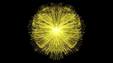 Particle expansion Stock-Footage 251896380