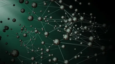 Particle Explodes Out Video stock 72130503