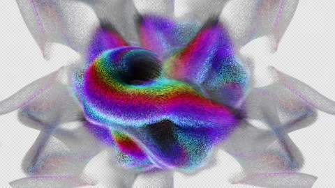 Particle explosion burst Effect Abstract blast animation with on black back.. Stock Footage 262215036