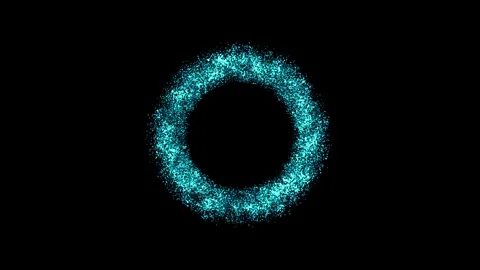 Particle explosion effect overlay 4 colors Stock Footage 301137654