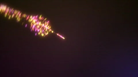 Particle explosion Stock Footage 486543
